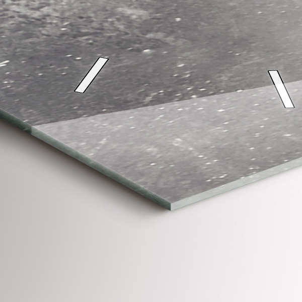 Ceas vertical de perete din sticlă Elefant