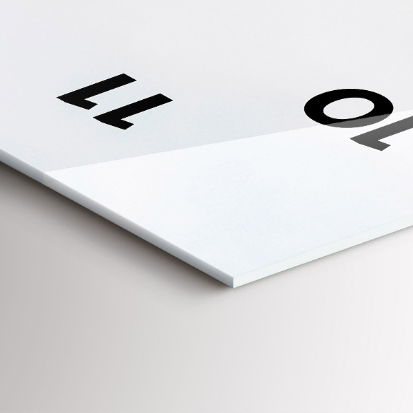 Ceas vertical de perete din sticlă Mașini vechi