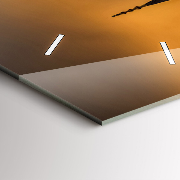 Ceas vertical de perete din sticlă Moscheea din Istanbul