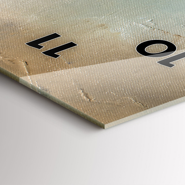 Ceas vertical de perete din sticlă Arhitectura orașului Paris