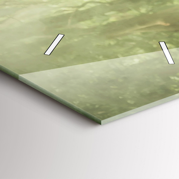 Ceas vertical de perete din sticlă Copii care conduc un elefant