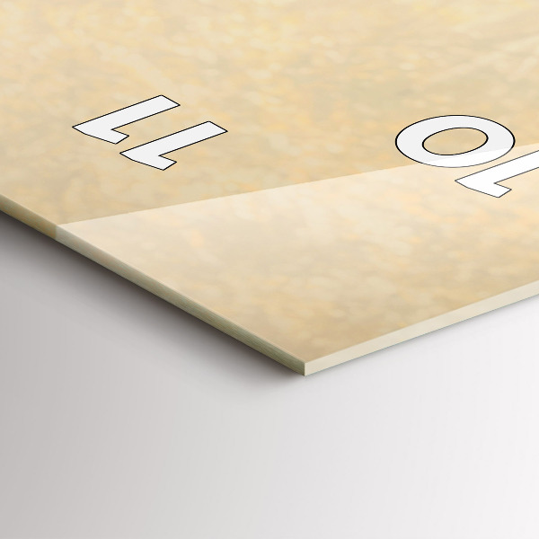 Ceas vertical de perete din sticlă Un călugăr care conduce elefanți