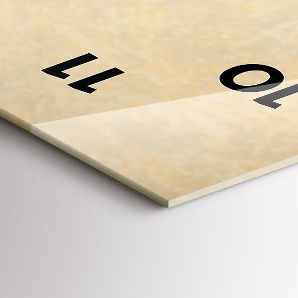 Ceas vertical de perete din sticlă Un călugăr care conduce elefanți