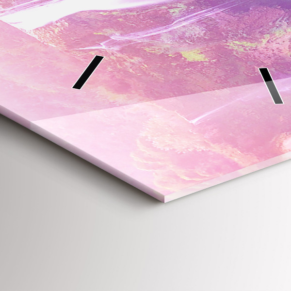 Ceas vertical de perete din sticlă Cascada Jiulong China