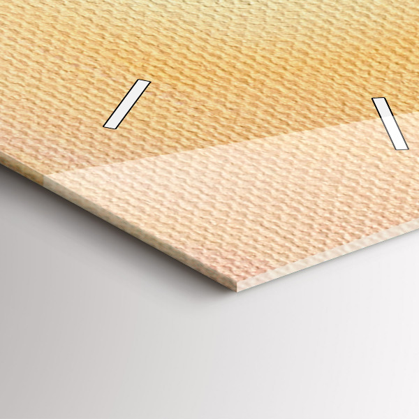 Ceas vertical de perete din sticlă Pom de Crăciun și pod