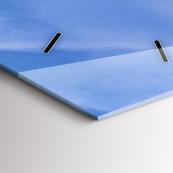 Ceas vertical de perete din sticlă Fermier într-un tractor