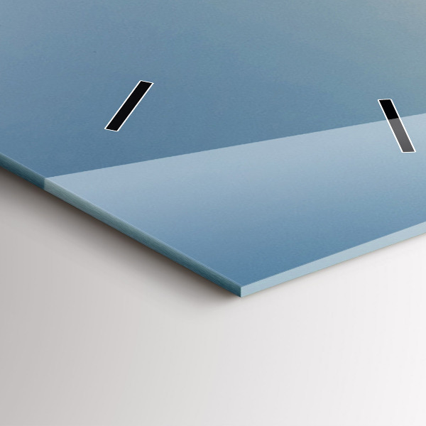 Ceas vertical de perete din sticlă Tractor într-un câmp agricol