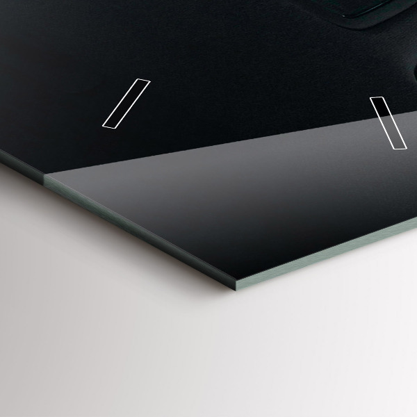 Ceas vertical de perete din sticlă Mașină în Tokyo