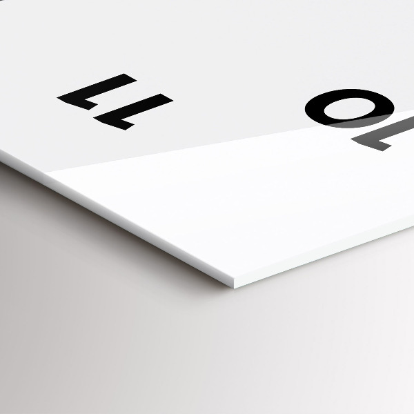 Ceas vertical de perete din sticlă Palatul Culturii și Științei