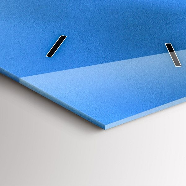 Ceas vertical de perete din sticlă Piața principală din Cracovia