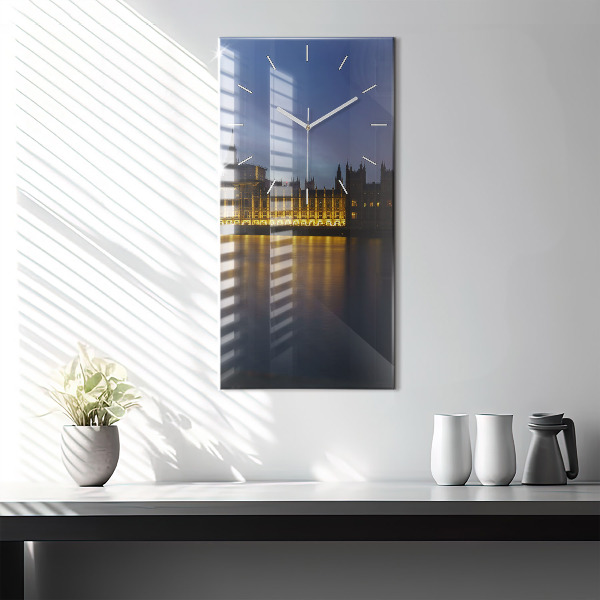 Ceas vertical de perete din sticlă Palatul Winchester Londra