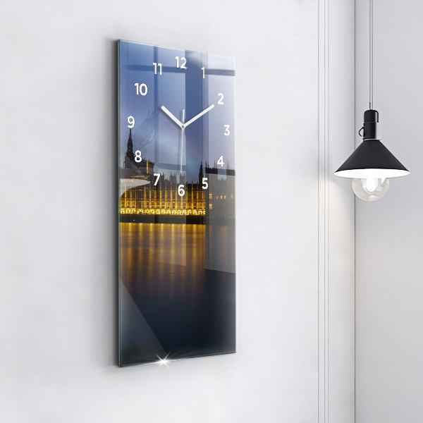 Ceas vertical de perete din sticlă Palatul Winchester Londra