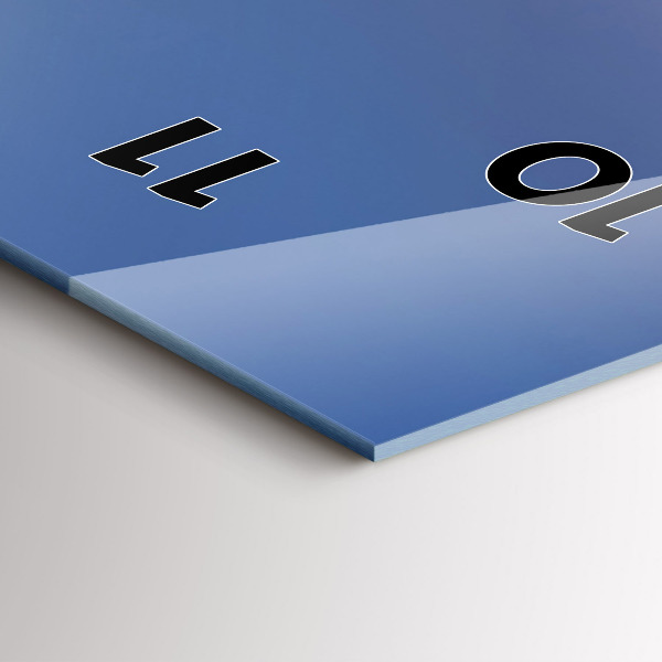 Ceas vertical de perete din sticlă Palatul Winchester Londra