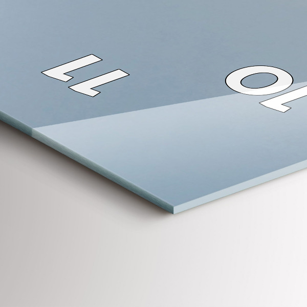 Ceas vertical de perete din sticlă Parlamentul de la Budapesta