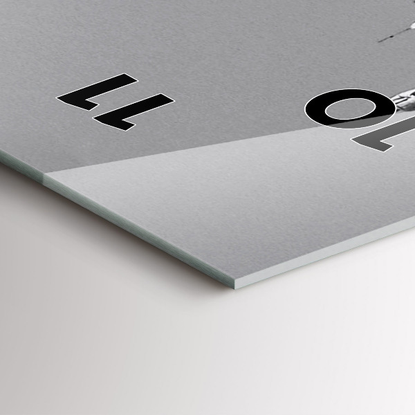 Ceas vertical de perete din sticlă Catedrala Duomo di Milano