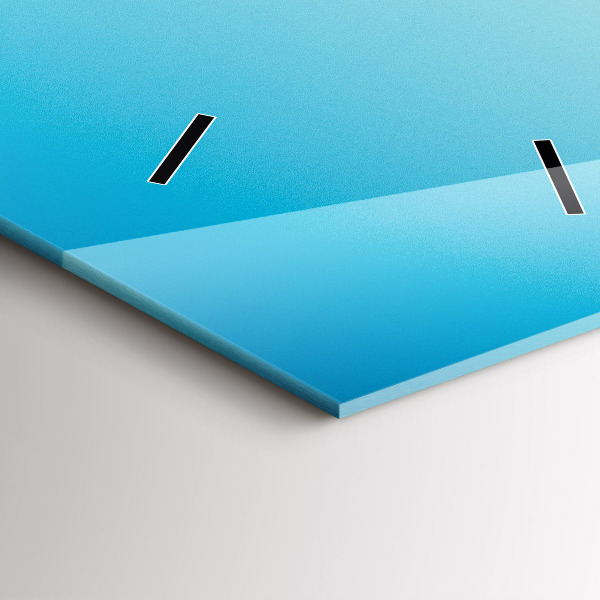 Ceas vertical de perete din sticlă Podul Rialto din Veneția