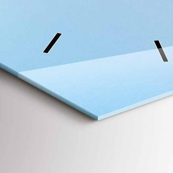 Ceas vertical de perete din sticlă Yacht în Tenerife