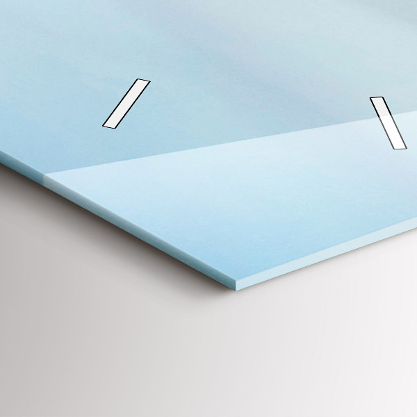 Ceas vertical de perete din sticlă Podul Carol din Praga