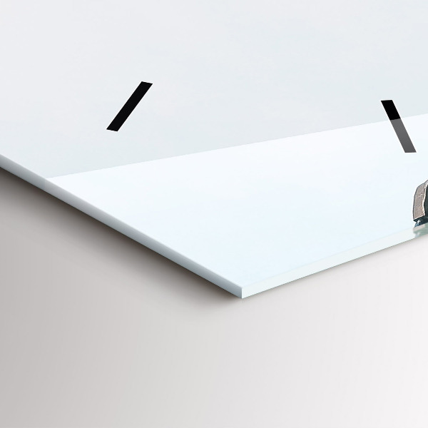 Ceas vertical de perete din sticlă Casa de dans Praga