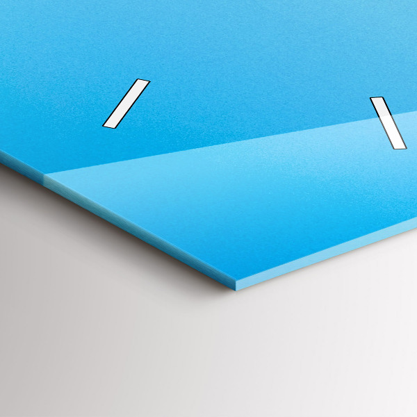 Ceas vertical de perete din sticlă Southportland Scoția