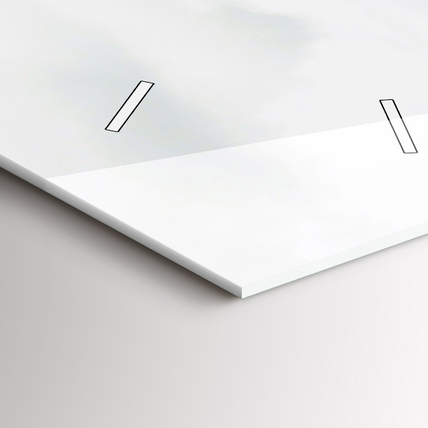 Ceas vertical de perete din sticlă Castelul Eilean Donan, Scoția