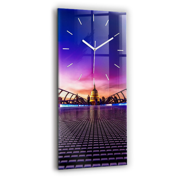 Ceas vertical de perete din sticlă Catedrala Sf. Paul