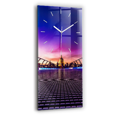 Ceas vertical de perete din sticlă Catedrala Sf. Paul