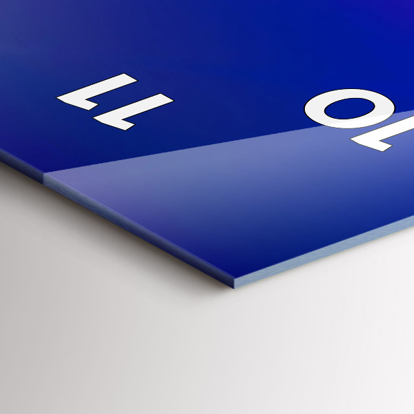 Ceas vertical de perete din sticlă Catedrala Sf. Paul