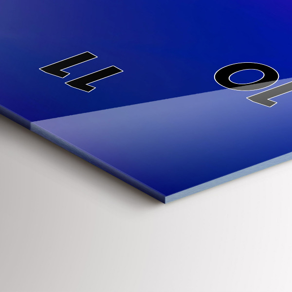 Ceas vertical de perete din sticlă Catedrala Sf. Paul