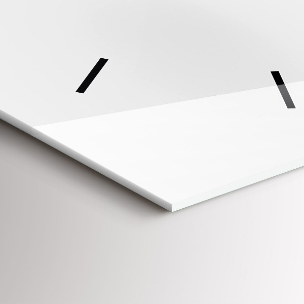 Ceas vertical de perete din sticlă Panorama orasului