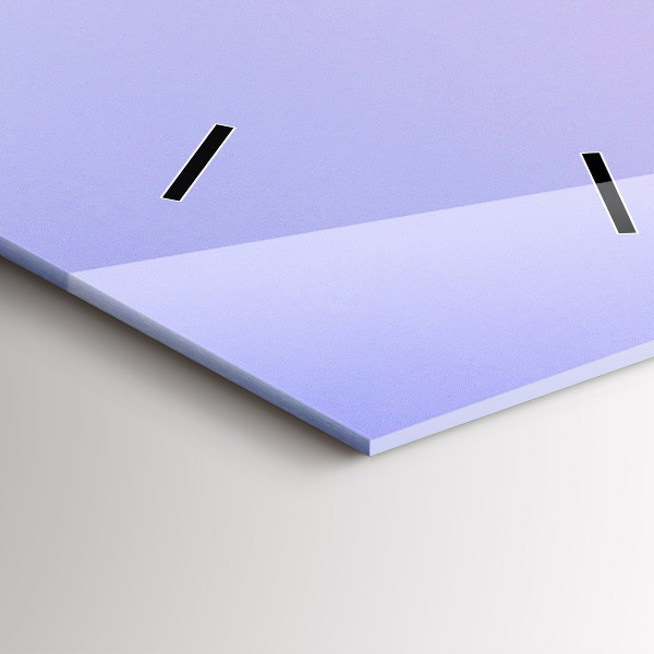 Ceas vertical de perete din sticlă Vedere asupra zgârie-norilor din SUA