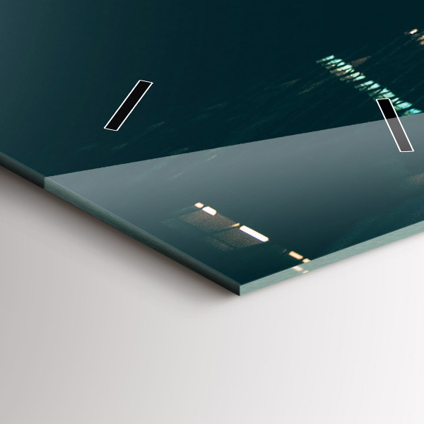 Ceas vertical de perete din sticlă Hotel Hilton din Houston