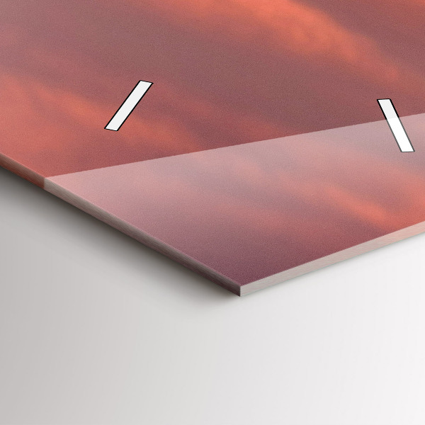 Ceas vertical de perete din sticlă Orizontul orașului Philadelphia