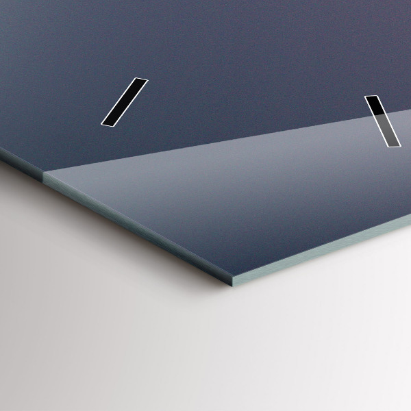 Ceas vertical de perete din sticlă Drumul stâncos al lui Yosemite