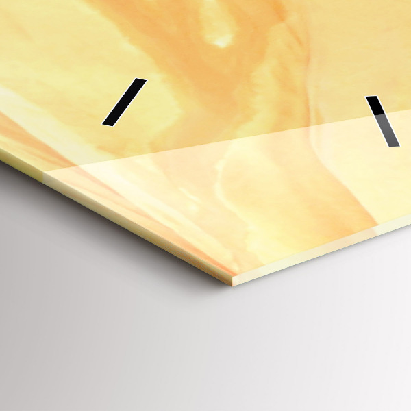 Ceas vertical de perete din sticlă Canionul Antilopei