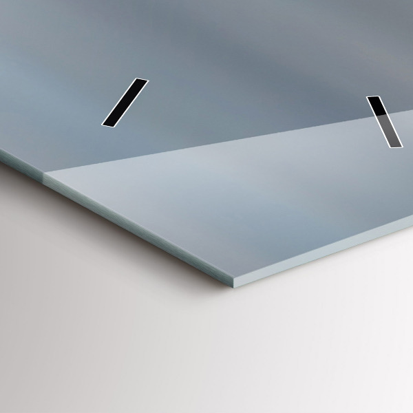 Ceas vertical de perete din sticlă Steagul SUA care arborează