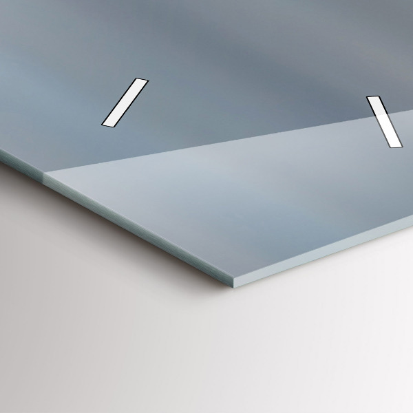 Ceas vertical de perete din sticlă Steagul SUA care arborează