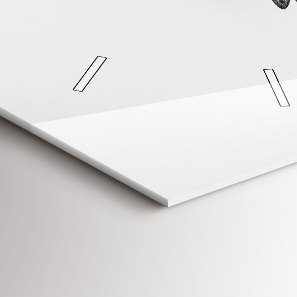 Ceas vertical de perete din sticlă Statuia Libertății din Budapesta