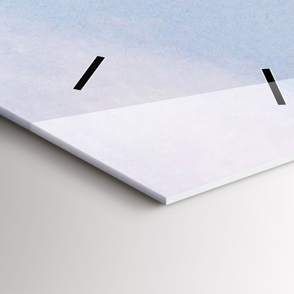 Ceas vertical de perete din sticlă Sf. Bazilica Ştefan