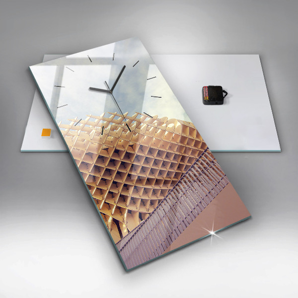 Ceas vertical de perete din sticlă Belvedere din Sevilla