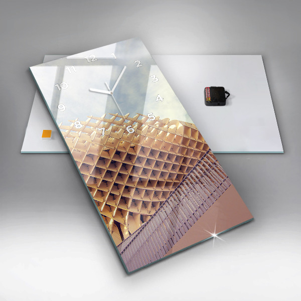 Ceas vertical de perete din sticlă Belvedere din Sevilla