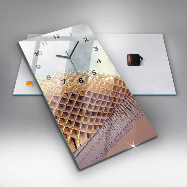 Ceas vertical de perete din sticlă Belvedere din Sevilla