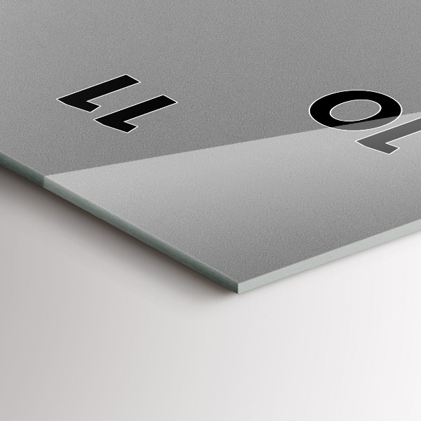 Ceas vertical de perete din sticlă Arhitectura la Amsterdam