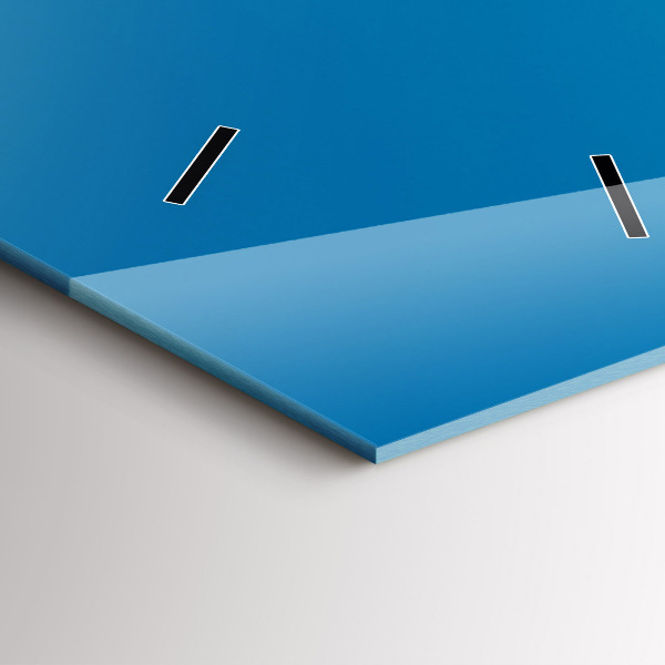 Ceas vertical de perete din sticlă Stânci din Dubrovnik