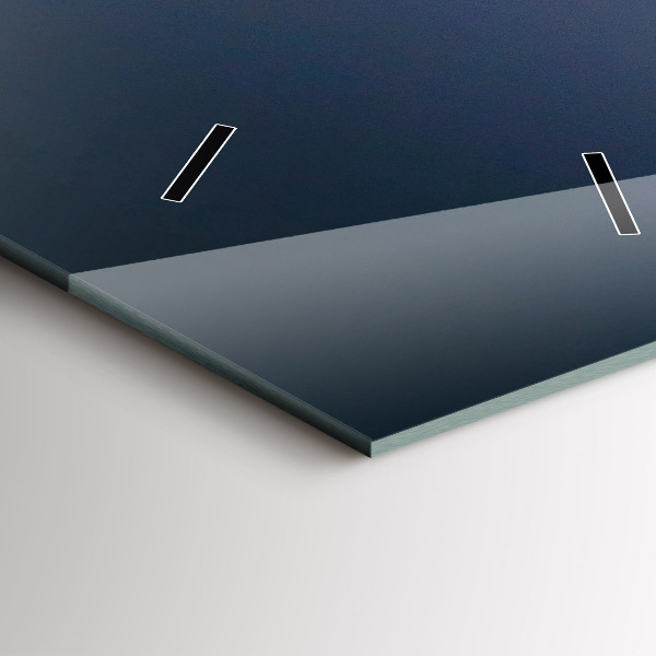 Ceas vertical de perete din sticlă Templul din Bangkok