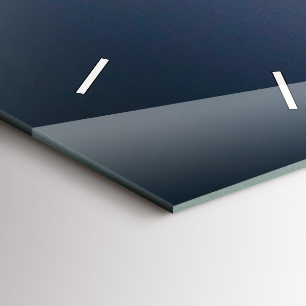 Ceas vertical de perete din sticlă Templul din Bangkok