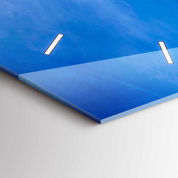 Ceas vertical de perete din sticlă Phuket în Thailanda