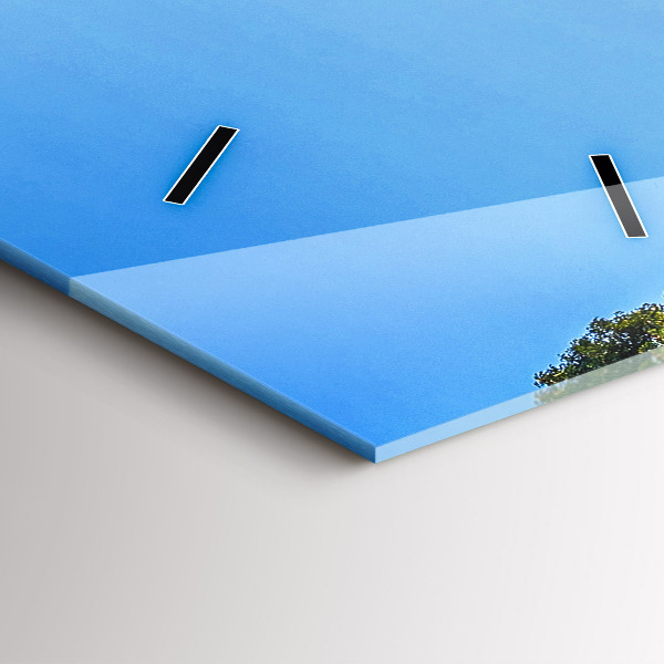 Ceas vertical de perete din sticlă Parcul Surat Thani Thailanda