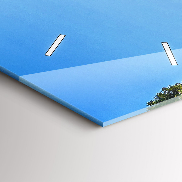 Ceas vertical de perete din sticlă Parcul Surat Thani Thailanda