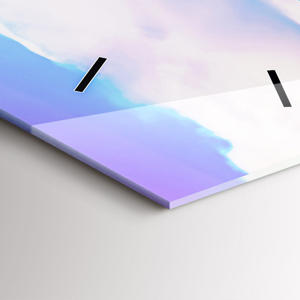 Ceas vertical de perete din sticlă Godafoss în Islanda